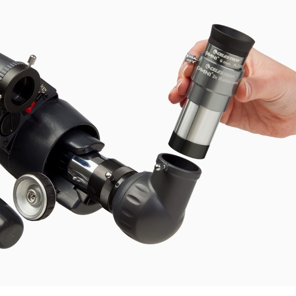 Celestron Omni 1.25" 2X Barlow Lens, Multi, Model Number: 93326 - Picture 4 of 16